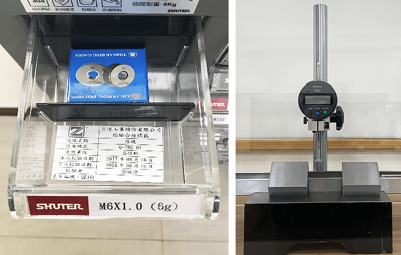 Gauge/Curvature measurement  